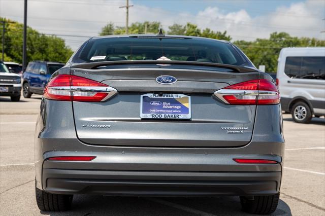 used 2020 Ford Fusion Hybrid car, priced at $18,409