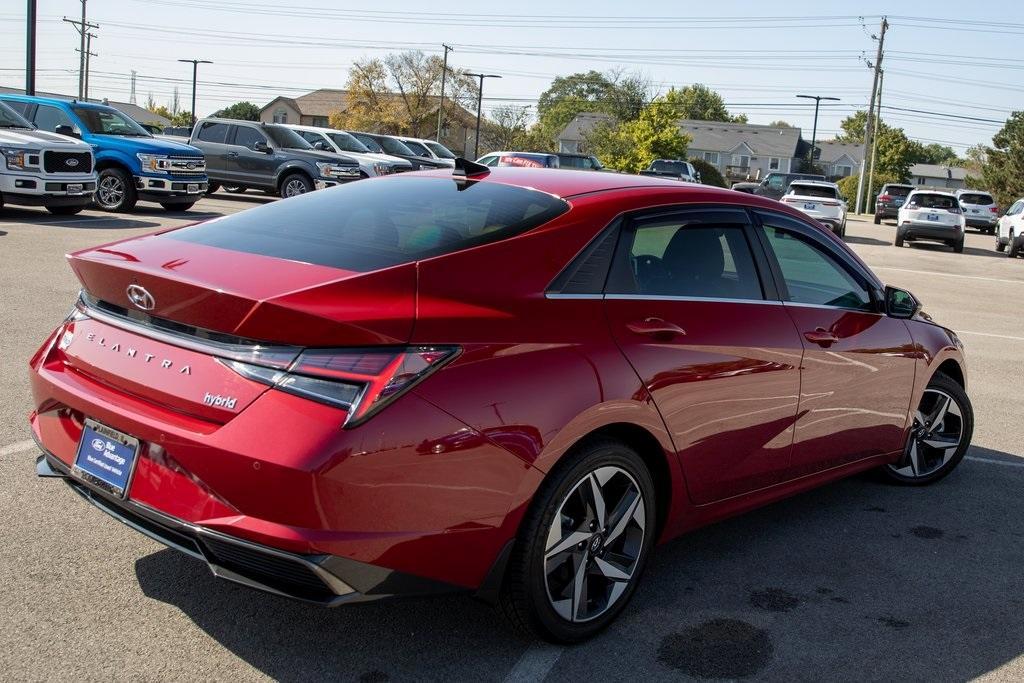 used 2022 Hyundai Elantra HEV car, priced at $20,500