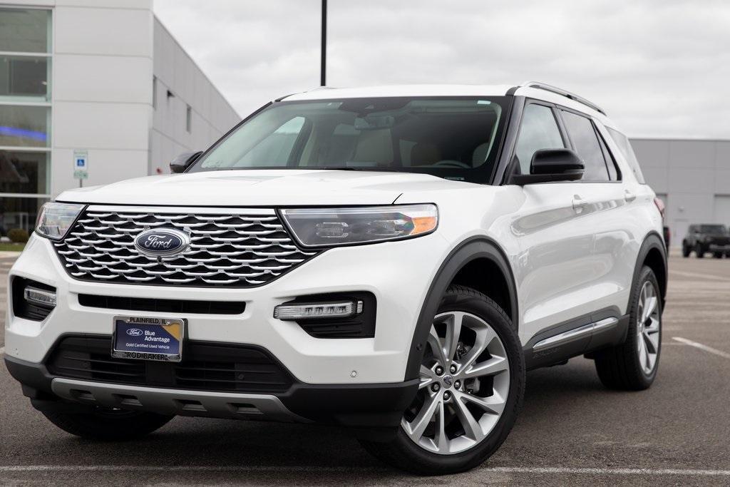 used 2022 Ford Explorer car, priced at $36,477