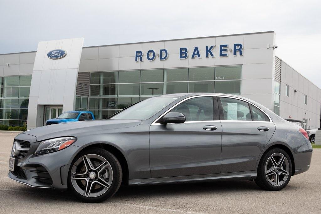 used 2021 Mercedes-Benz C-Class car, priced at $26,904