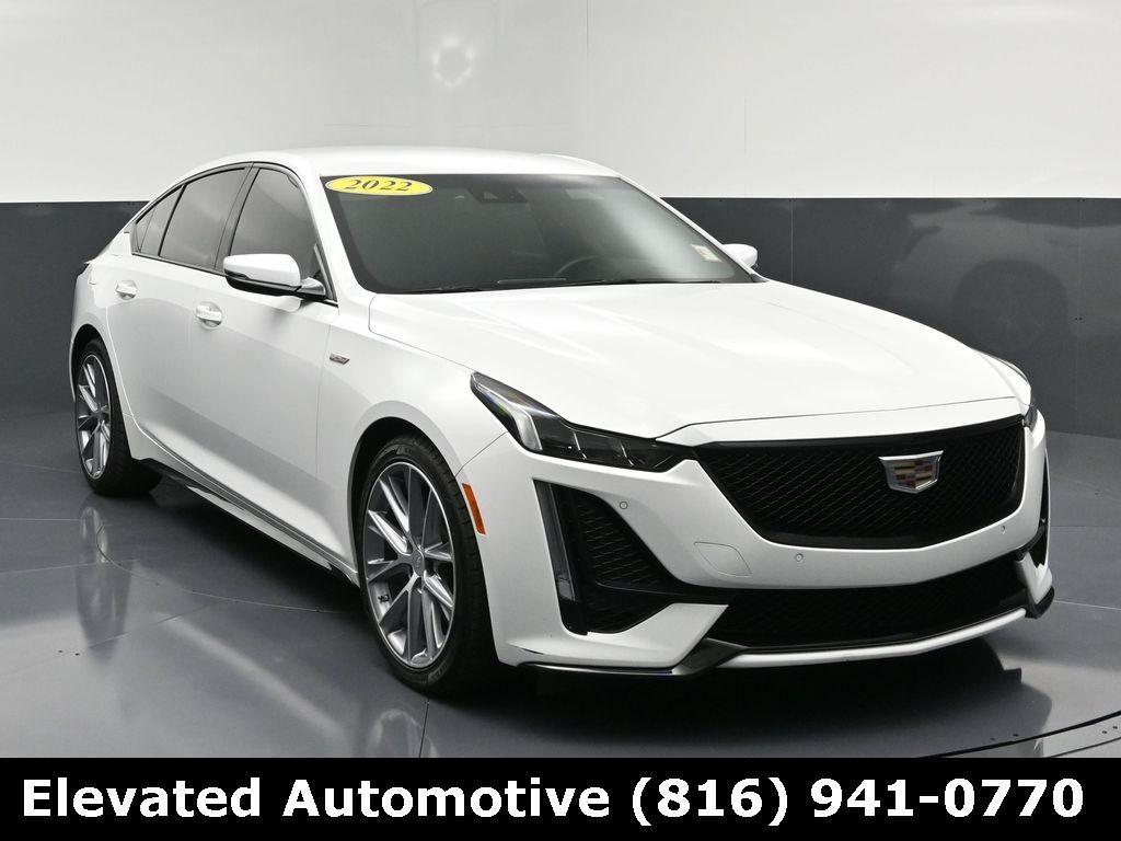 used 2022 Cadillac CT5-V car, priced at $45,000