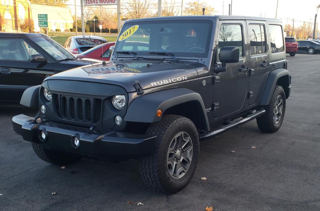 used 2017 Jeep Wrangler Unlimited car, priced at $19,950