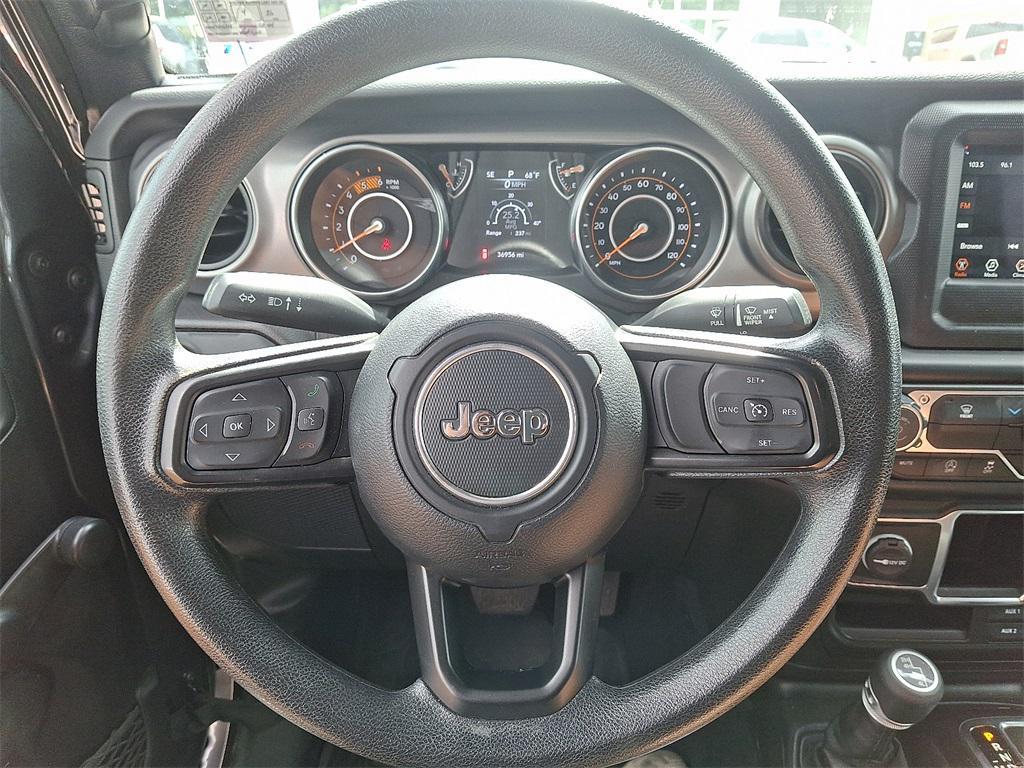 used 2023 Jeep Wrangler car, priced at $36,490