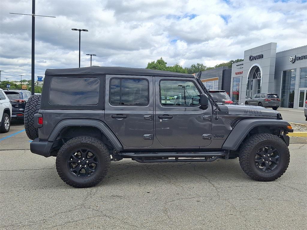 used 2023 Jeep Wrangler car, priced at $36,490