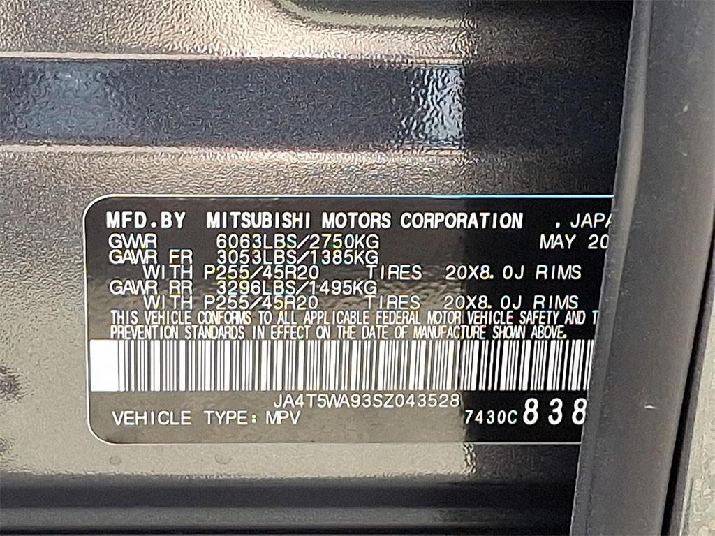 new 2025 Mitsubishi Outlander PHEV car, priced at $44,730