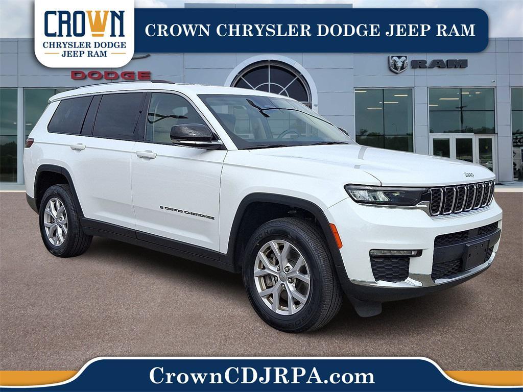 used 2022 Jeep Grand Cherokee L car, priced at $31,176