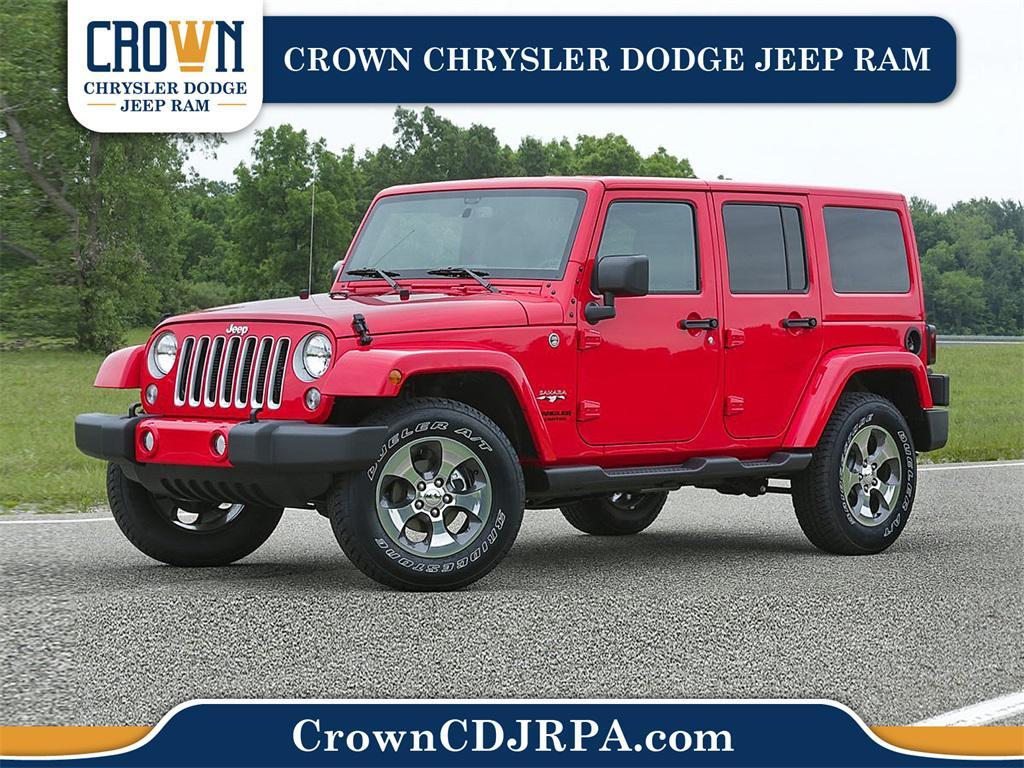 used 2017 Jeep Wrangler Unlimited car, priced at $16,993