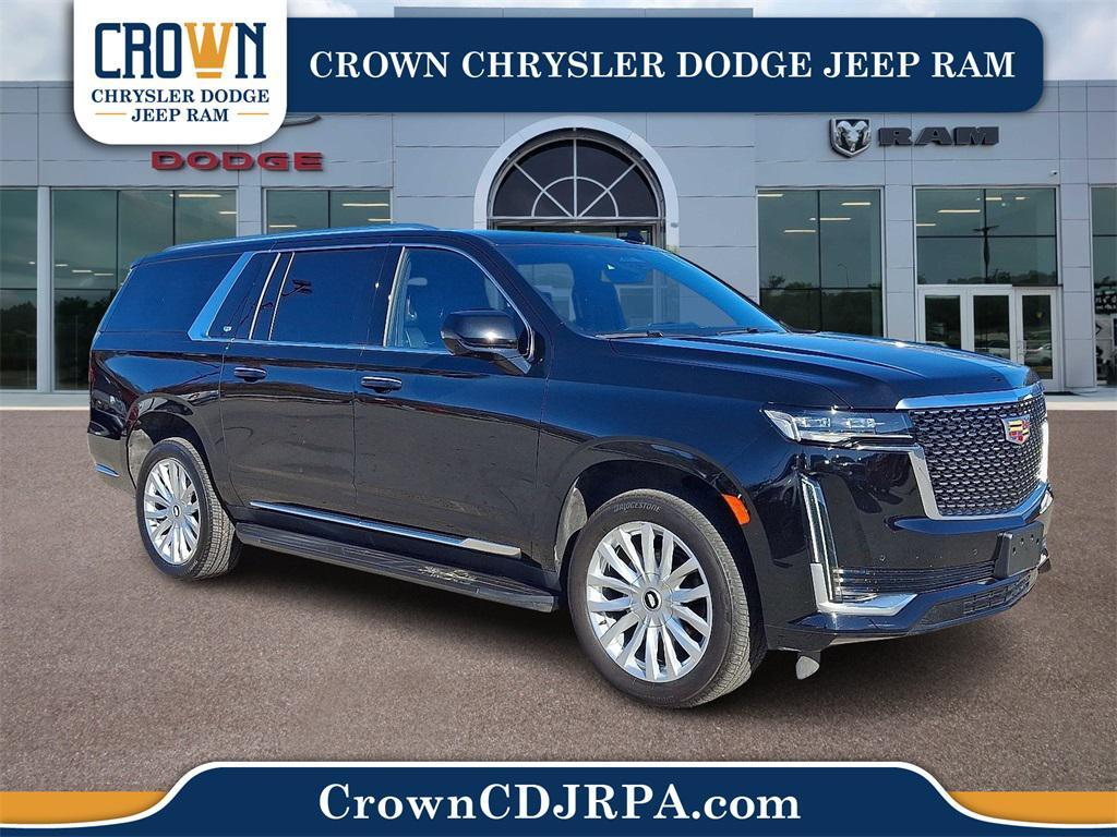 used 2024 Cadillac Escalade ESV car, priced at $72,000