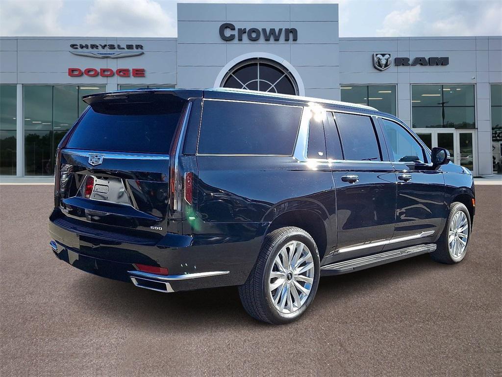 used 2024 Cadillac Escalade ESV car, priced at $72,000