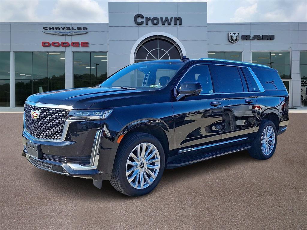 used 2024 Cadillac Escalade ESV car, priced at $72,000