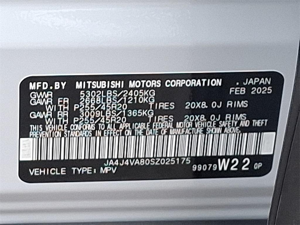 new 2025 Mitsubishi Outlander car, priced at $36,860