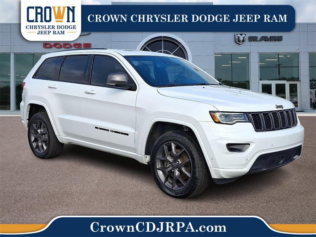 used 2021 Jeep Grand Cherokee car, priced at $25,494
