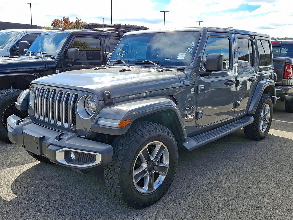 used 2020 Jeep Wrangler Unlimited car, priced at $29,687