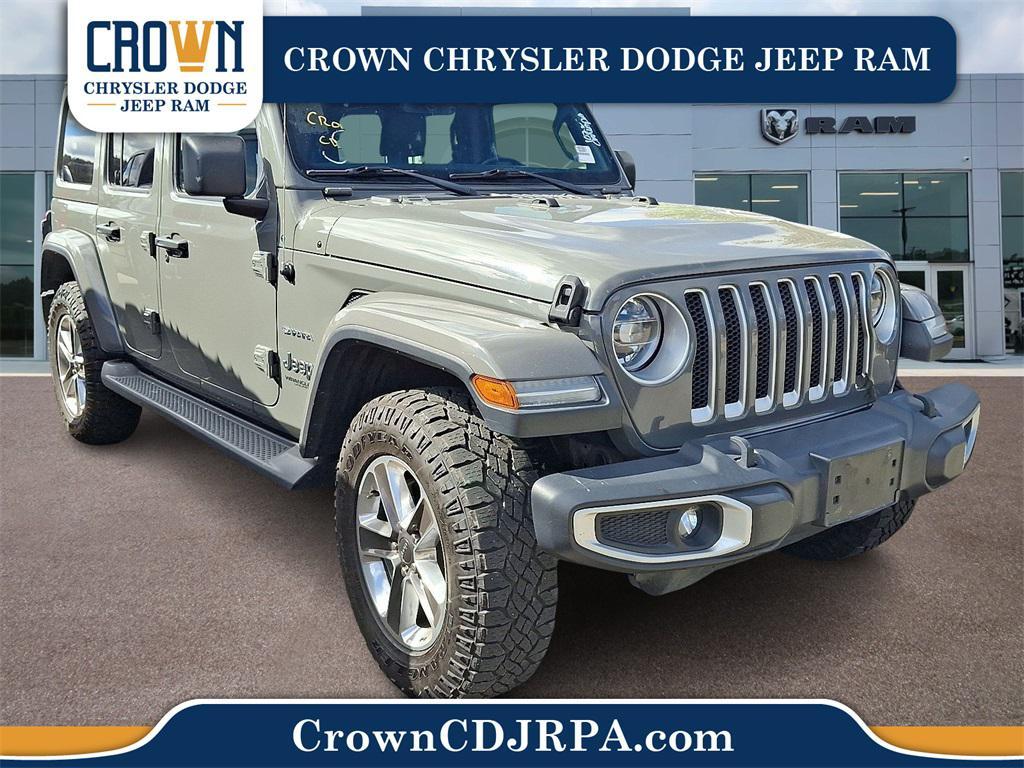 used 2020 Jeep Wrangler Unlimited car, priced at $29,687