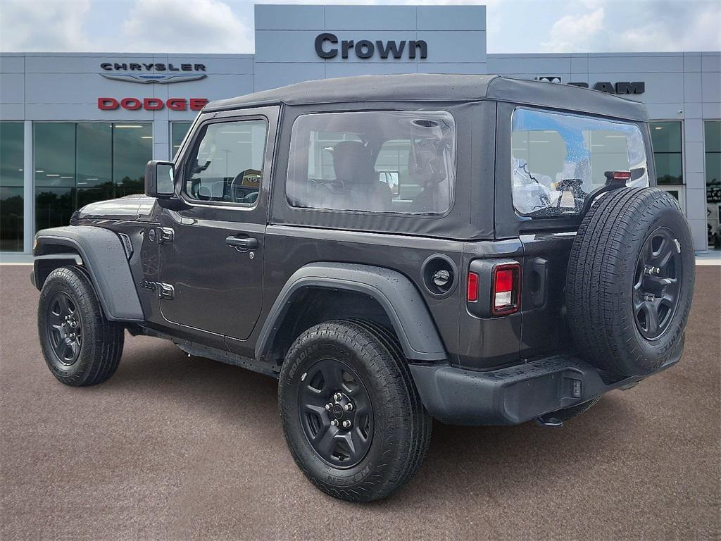 used 2025 Jeep Wrangler car, priced at $34,301