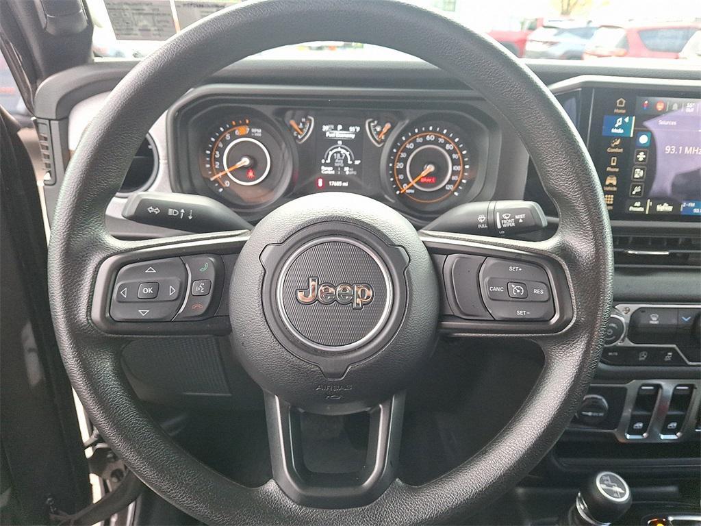 used 2025 Jeep Wrangler car, priced at $34,301