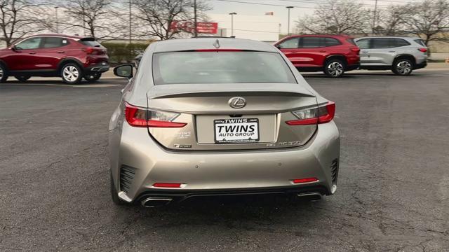 used 2017 Lexus RC 350 car, priced at $22,740
