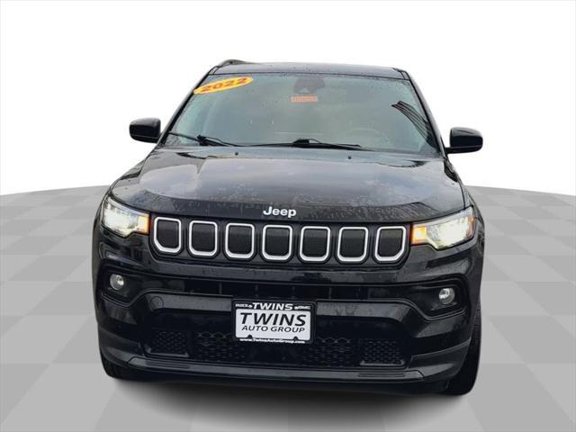 used 2022 Jeep Compass car, priced at $18,218