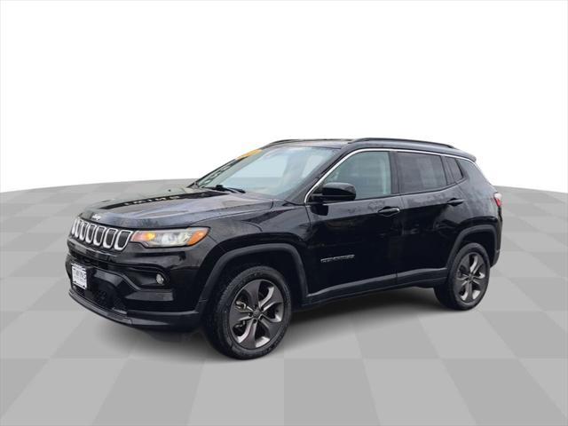 used 2022 Jeep Compass car, priced at $18,218