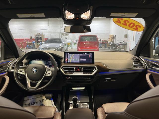 used 2022 BMW X3 car, priced at $35,520