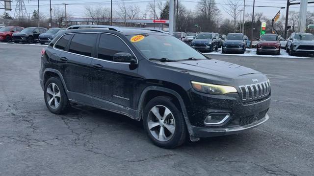 used 2021 Jeep Cherokee car, priced at $18,886