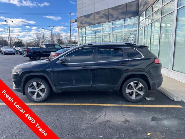 used 2021 Jeep Cherokee car, priced at $19,495