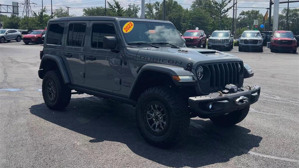 used 2022 Jeep Wrangler Unlimited car, priced at $62,887