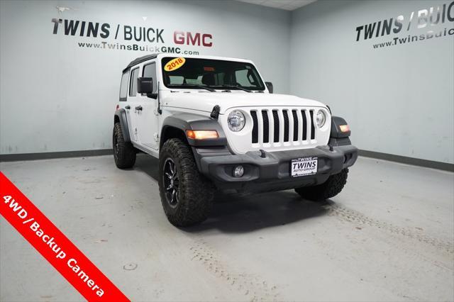 used 2018 Jeep Wrangler Unlimited car, priced at $20,575