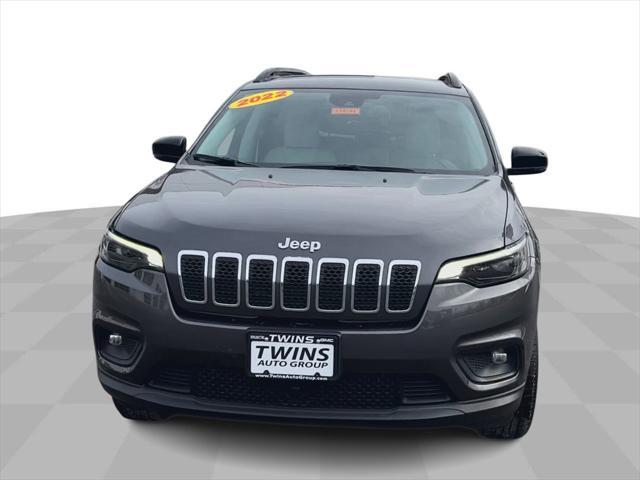 used 2022 Jeep Cherokee car, priced at $22,654