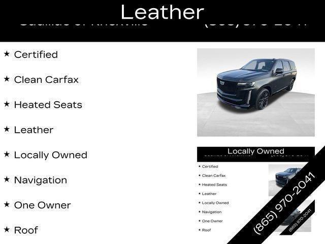 used 2023 Cadillac Escalade car, priced at $113,998