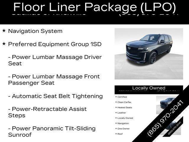 used 2023 Cadillac Escalade car, priced at $113,998