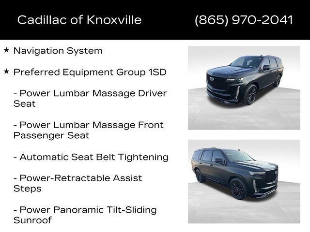 used 2023 Cadillac Escalade car, priced at $138,997