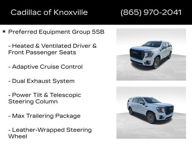 used 2023 GMC Yukon car, priced at $73,998