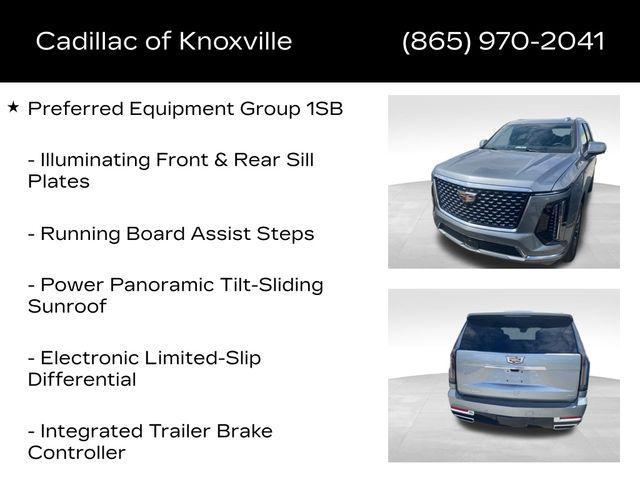 used 2025 Cadillac Escalade car, priced at $111,998