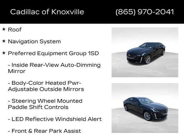 used 2024 Cadillac CT5 car, priced at $47,997