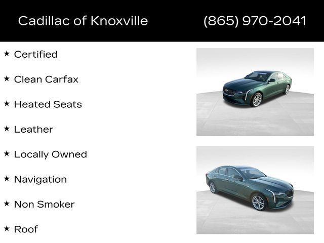 used 2025 Cadillac CT4 car, priced at $41,997