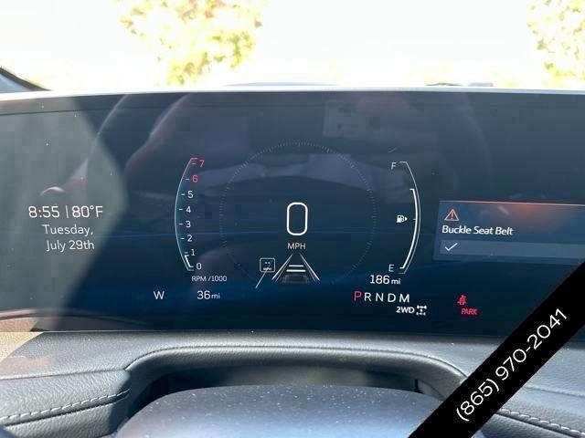 new 2025 Cadillac XT4 car, priced at $50,615