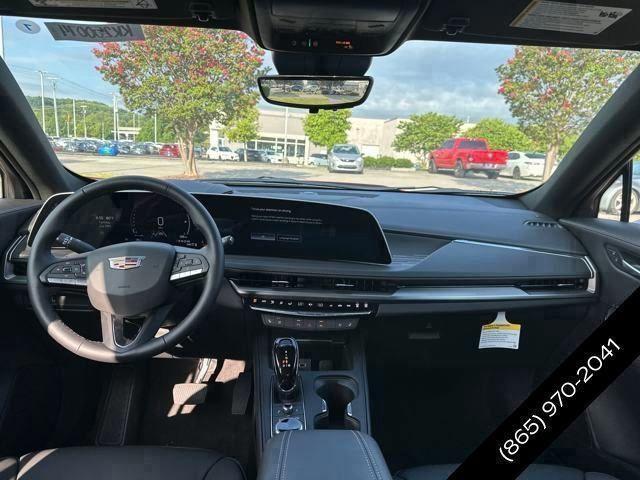 new 2025 Cadillac XT4 car, priced at $50,615