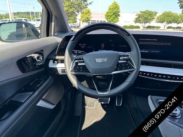 new 2025 Cadillac OPTIQ car, priced at $58,515