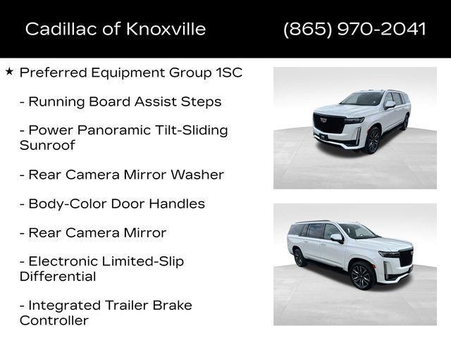 used 2021 Cadillac Escalade ESV car, priced at $63,998