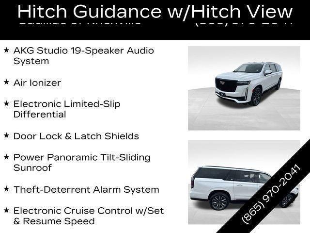 used 2021 Cadillac Escalade ESV car, priced at $63,998