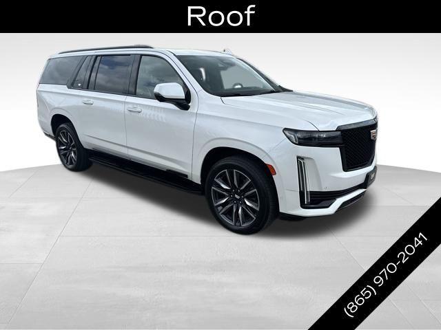 used 2021 Cadillac Escalade ESV car, priced at $63,998