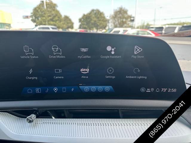 new 2025 Cadillac OPTIQ car, priced at $56,590