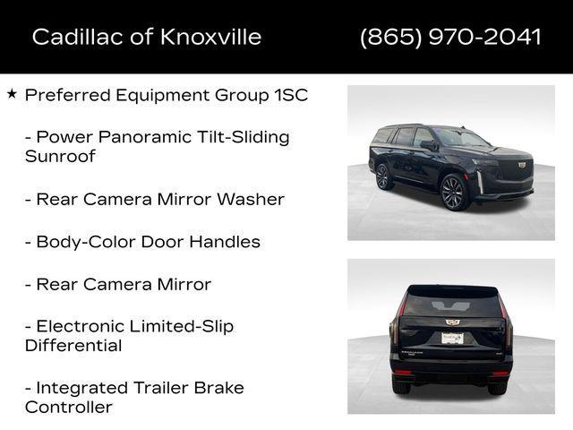 used 2023 Cadillac Escalade car, priced at $74,998