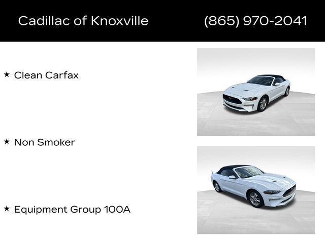 used 2018 Ford Mustang car, priced at $20,997