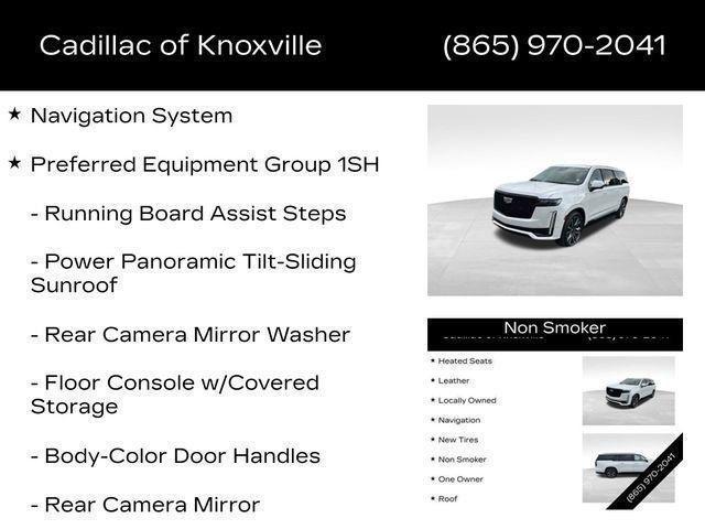 used 2021 Cadillac Escalade ESV car, priced at $59,998