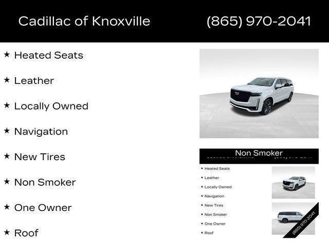 used 2021 Cadillac Escalade ESV car, priced at $59,998