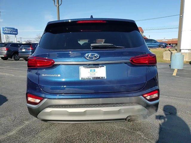 used 2019 Hyundai Santa Fe car, priced at $9,999