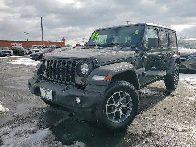 used 2024 Jeep Wrangler car, priced at $37,999