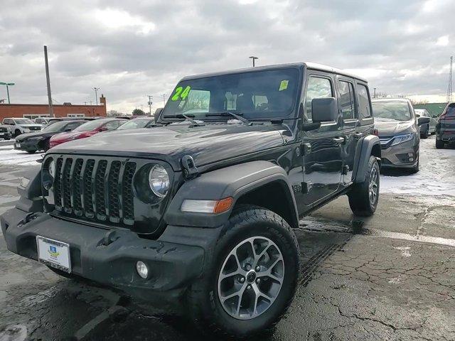 used 2024 Jeep Wrangler car, priced at $37,999